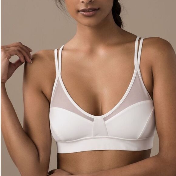 Lululemon Anew White Mesh Sports Bra - Picture 7 of 7
